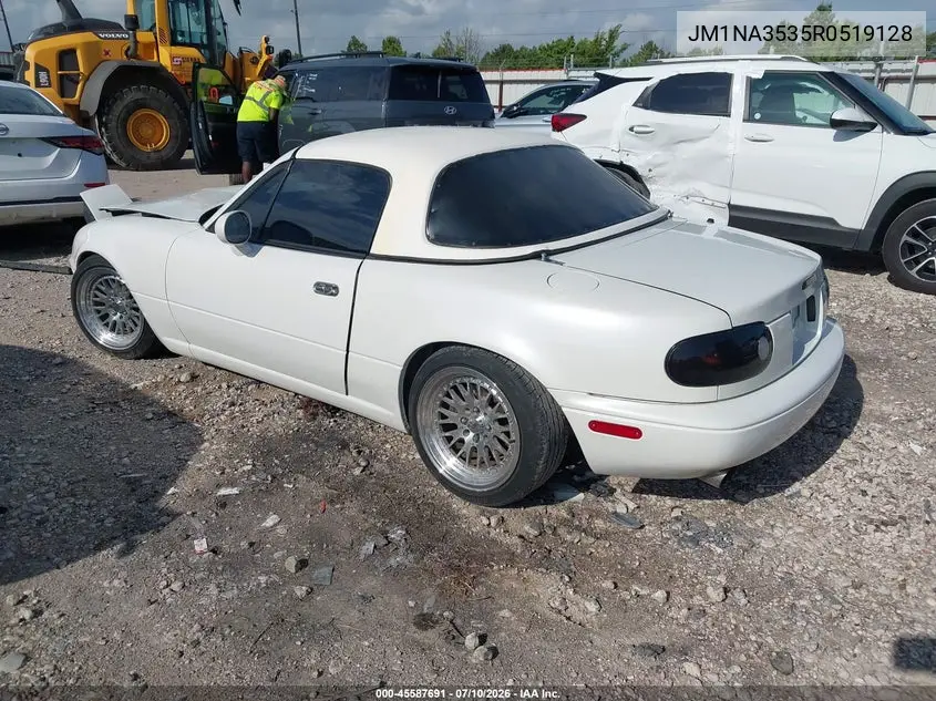 1994 Mazda Mx-5 Miata VIN: JM1NA3535R0519128 Lot: 45587691