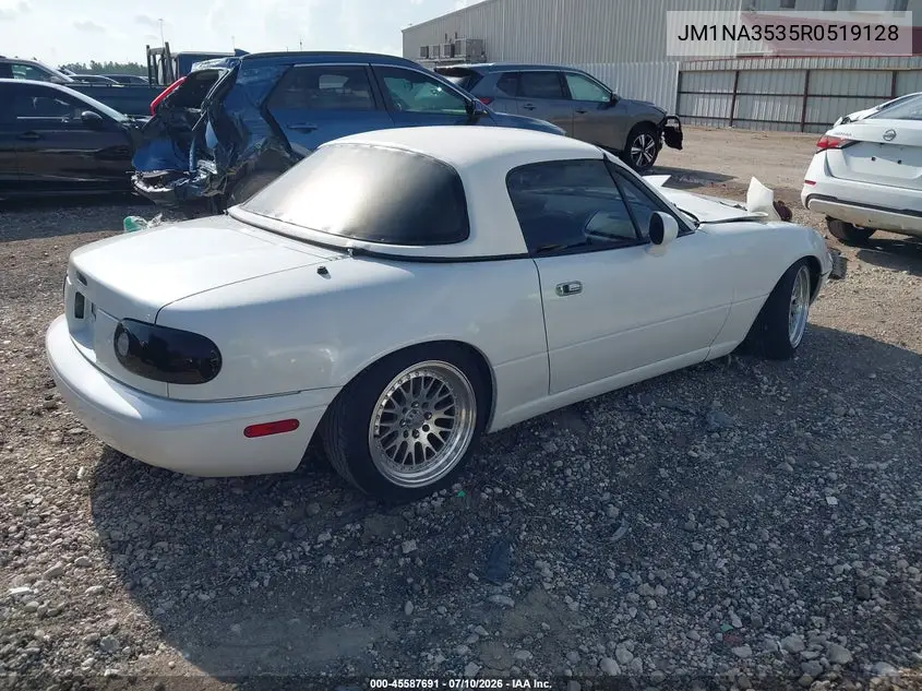 1994 Mazda Mx-5 Miata VIN: JM1NA3535R0519128 Lot: 45587691