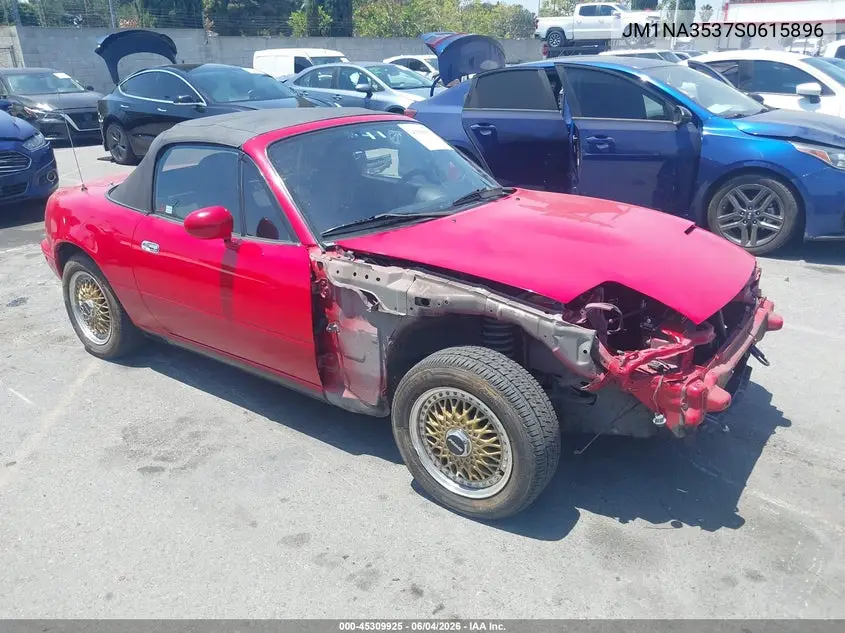 1995 Mazda Mx-5 Miata VIN: JM1NA3537S0615896 Lot: 45309925