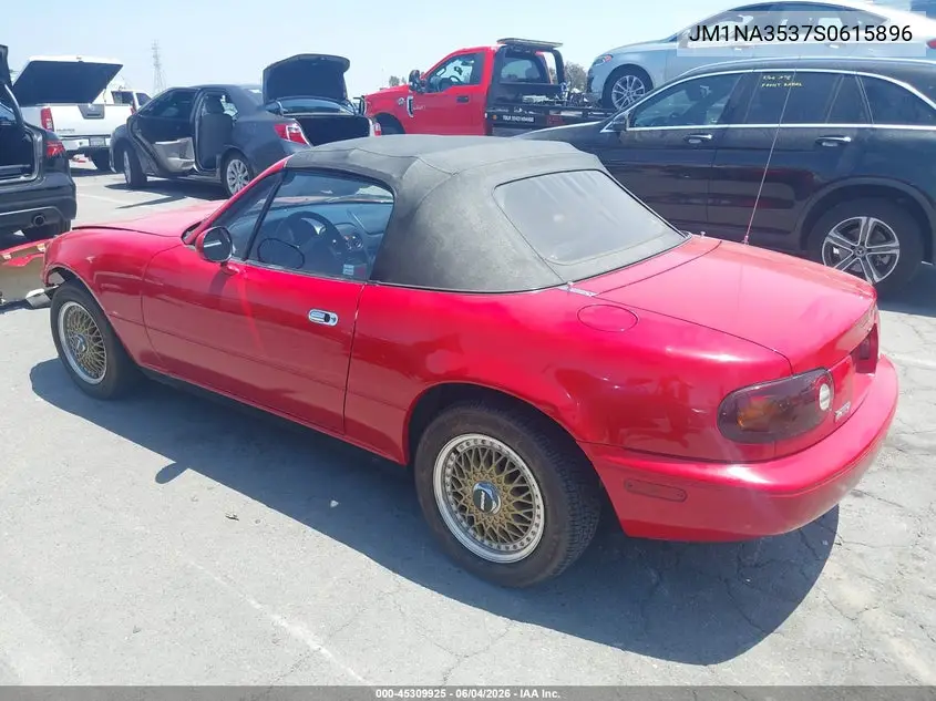 1995 Mazda Mx-5 Miata VIN: JM1NA3537S0615896 Lot: 45309925