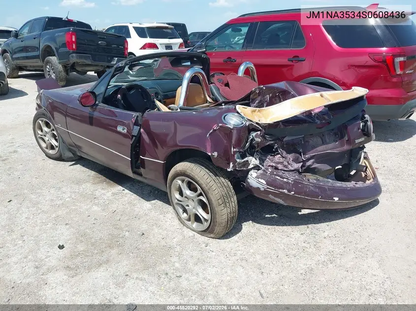 1995 Mazda Mx-5 Miata VIN: JM1NA3534S0608436 Lot: 45520292