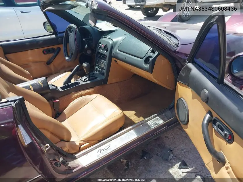 1995 Mazda Mx-5 Miata VIN: JM1NA3534S0608436 Lot: 45520292