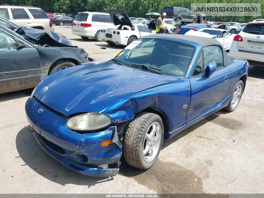 1999 Mazda Mx-5 Miata Leather Pkg/Popular Equipment Pkg/Sports Pkg/Touring Pkg VIN: JM1NB3534X0128630 Lot: 45394879
