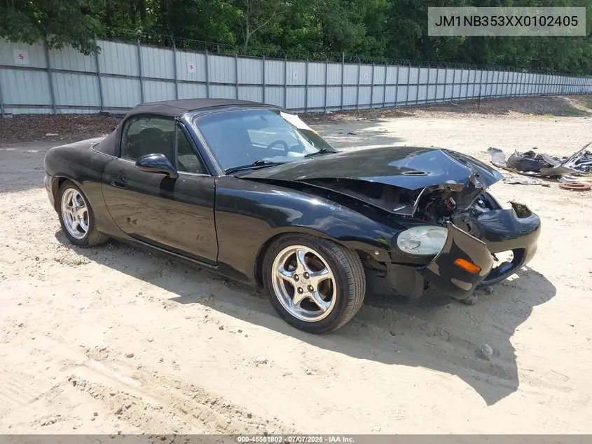 1999 Mazda Mx-5 Miata 10Th Anniversary Edition/Leather/Popular Equip/Sport/Touring VIN: JM1NB353XX0102405 Lot: 45561802