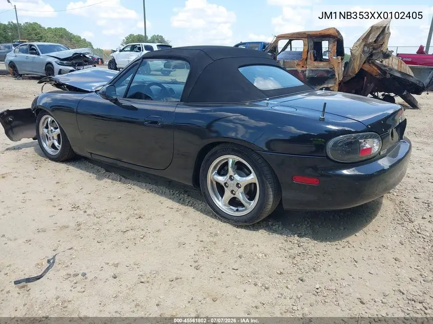 1999 Mazda Mx-5 Miata 10Th Anniversary Edition/Leather/Popular Equip/Sport/Touring VIN: JM1NB353XX0102405 Lot: 45561802