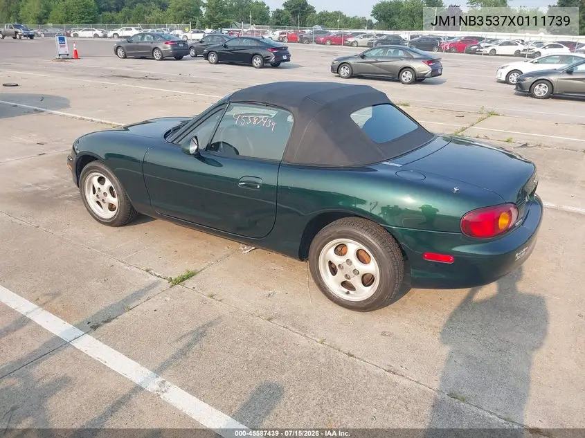 1999 Mazda Mx-5 Miata 10Th Anniversary Edition/Leather/Popular Equip/Sport/Touring VIN: JM1NB3537X0111739 Lot: 45587439
