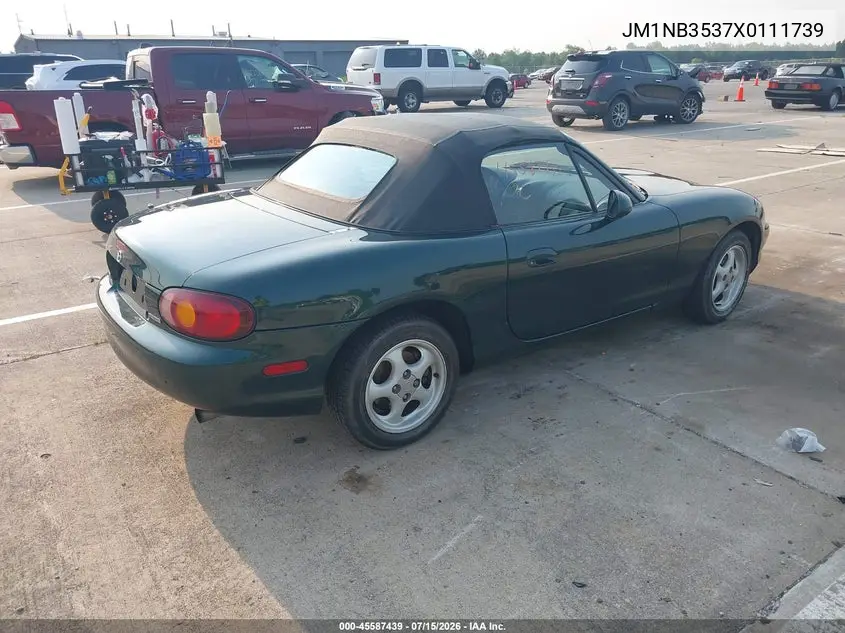 1999 Mazda Mx-5 Miata 10Th Anniversary Edition/Leather/Popular Equip/Sport/Touring VIN: JM1NB3537X0111739 Lot: 45587439