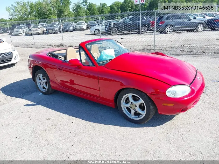 2000 Mazda Mx-5 Miata Ls/Special Edition VIN: JM1NB353XY0146535 Lot: 45331982