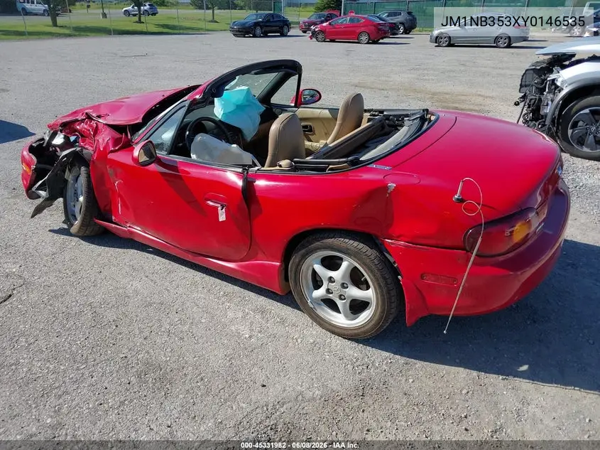 2000 Mazda Mx-5 Miata Ls/Special Edition VIN: JM1NB353XY0146535 Lot: 45331982