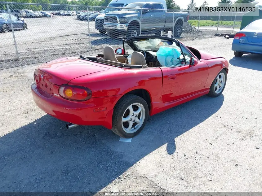 2000 Mazda Mx-5 Miata Ls/Special Edition VIN: JM1NB353XY0146535 Lot: 45331982