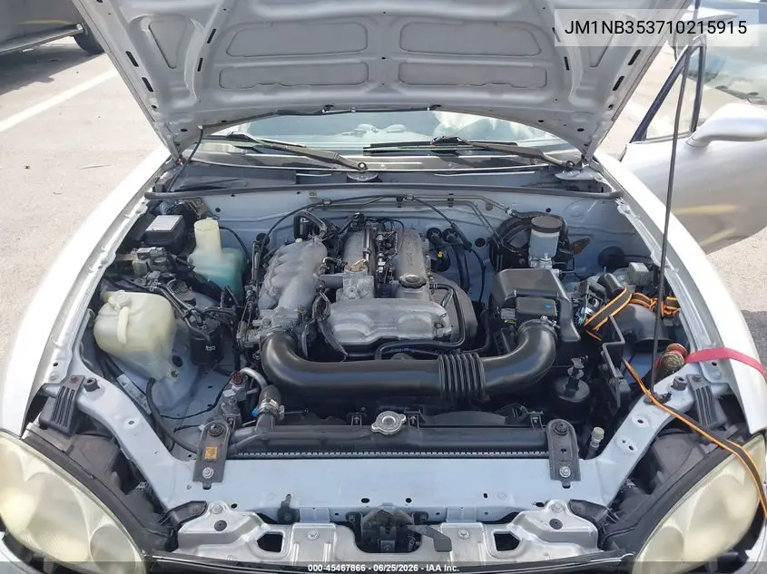 2001 Mazda Mx-5 Miata Ls/Special Edition VIN: JM1NB353710215915 Lot: 45467866