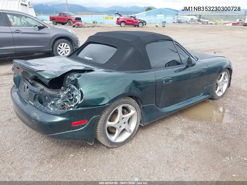2003 Mazda Mx-5 Miata Cloth/Ls/Se/Shinsen VIN: JM1NB353230300728 Lot: 45254160