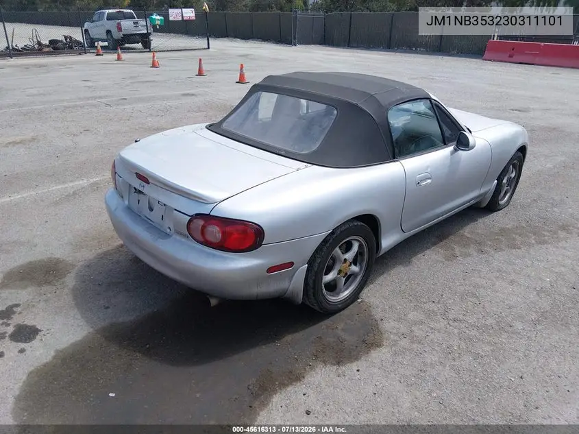 2003 Mazda Mx-5 Miata Cloth/Ls/Se/Shinsen VIN: JM1NB353230311101 Lot: 45616313