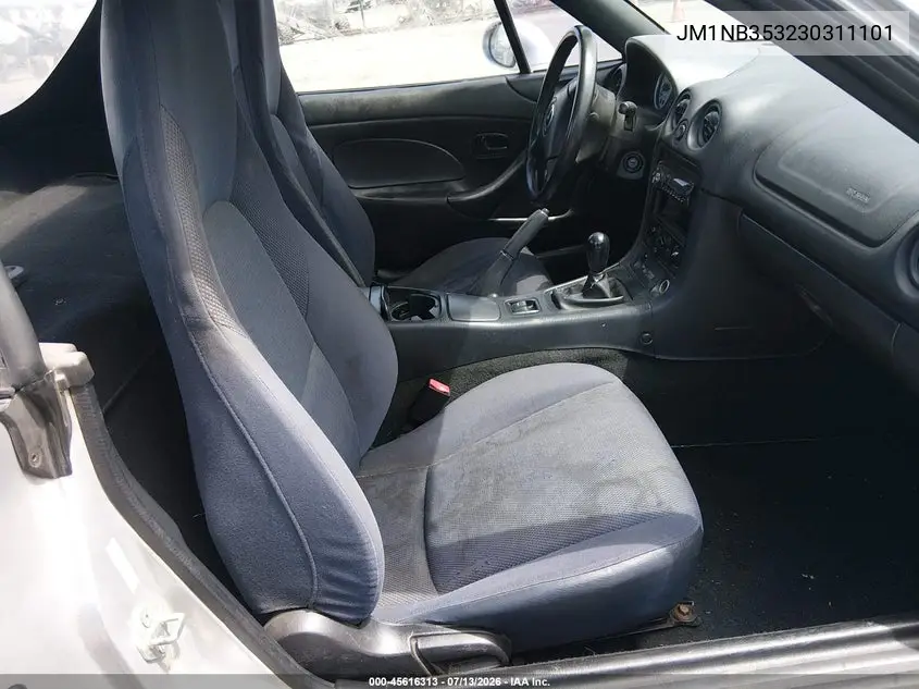 2003 Mazda Mx-5 Miata Cloth/Ls/Se/Shinsen VIN: JM1NB353230311101 Lot: 45616313