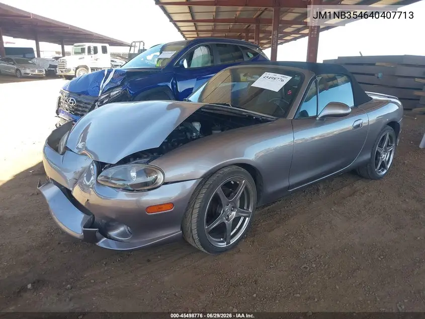 2004 Mazda Mazdaspeed Mx-5 Miata Cloth VIN: JM1NB354640407713 Lot: 45498776