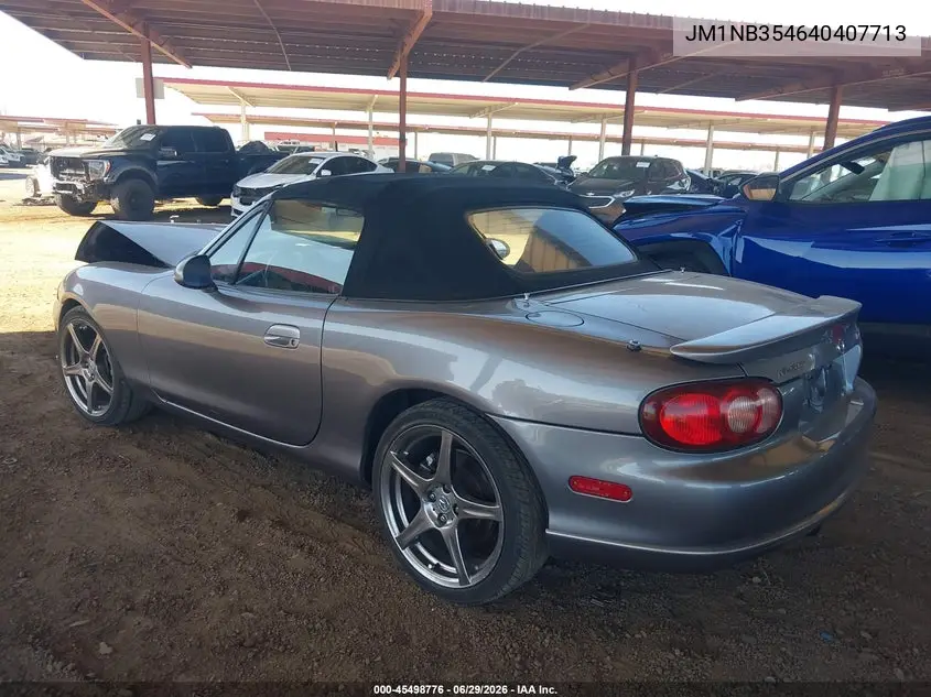 2004 Mazda Mazdaspeed Mx-5 Miata Cloth VIN: JM1NB354640407713 Lot: 45498776