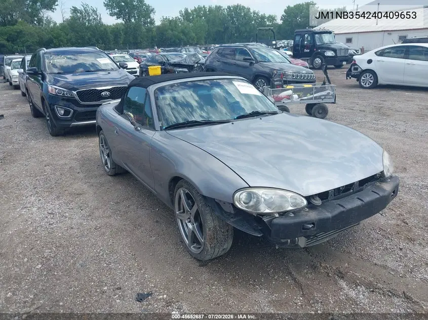 2004 Mazda Mazdaspeed Mx-5 Miata Cloth VIN: JM1NB354240409653 Lot: 45652687