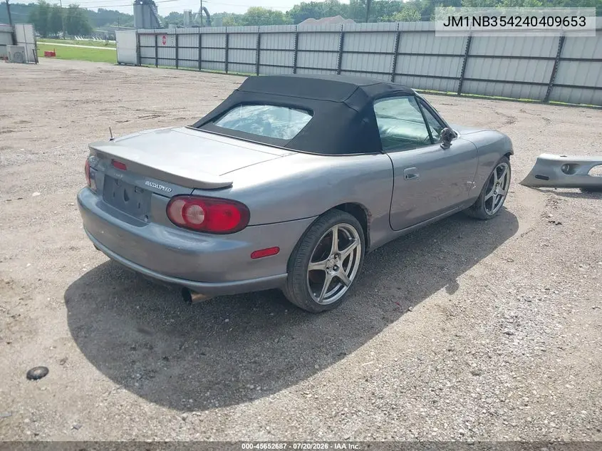 2004 Mazda Mazdaspeed Mx-5 Miata Cloth VIN: JM1NB354240409653 Lot: 45652687