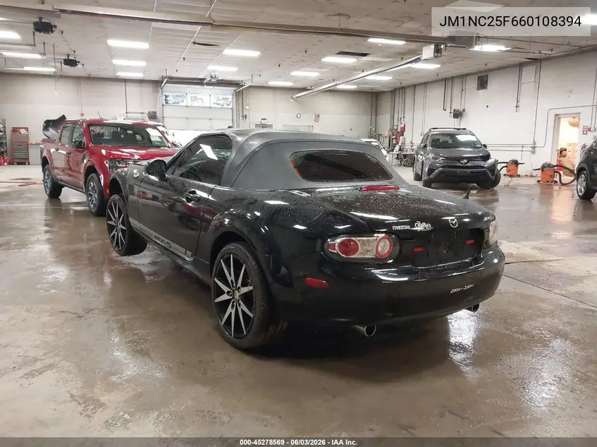 2006 Mazda Mx-5 Sport VIN: JM1NC25F660108394 Lot: 45278569