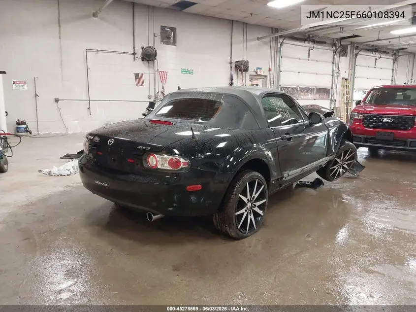 2006 Mazda Mx-5 Sport VIN: JM1NC25F660108394 Lot: 45278569