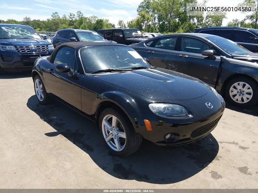 2006 Mazda Mx-5 Touring VIN: JM1NC25F560104580 Lot: 45362980