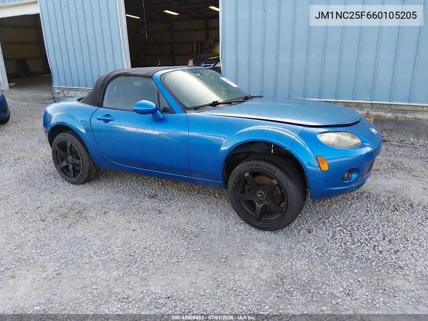 2006 Mazda Mx-5 Sport VIN: JM1NC25F660105205 Lot: 45509453
