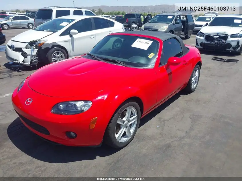 2006 Mazda Mx-5 Touring VIN: JM1NC25F460103713 Lot: 45566286