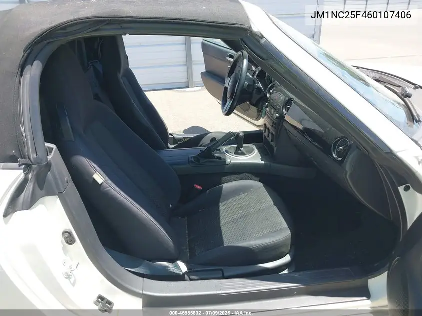 2006 Mazda Mx-5 VIN: JM1NC25F460107406 Lot: 45585832