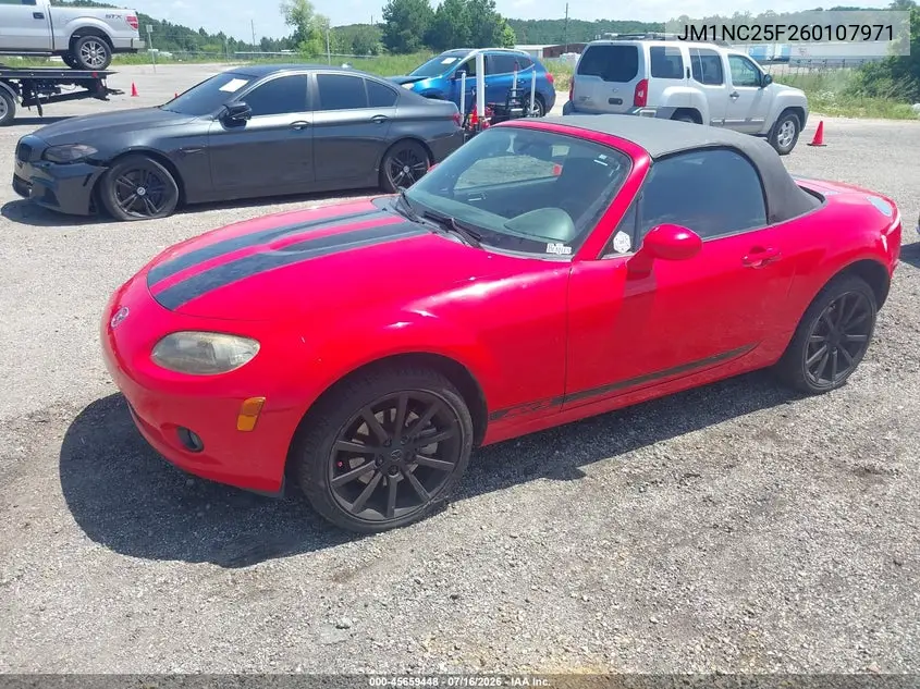 2006 Mazda Mx-5 Sport VIN: JM1NC25F260107971 Lot: 45659448