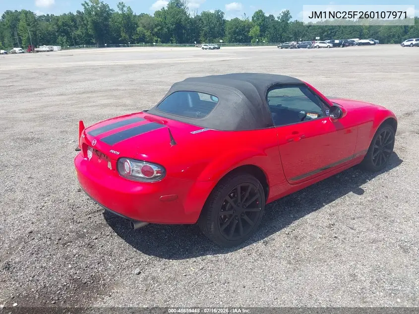2006 Mazda Mx-5 Sport VIN: JM1NC25F260107971 Lot: 45659448