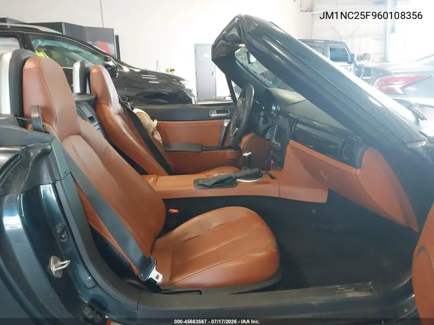 2006 Mazda Mx-5 Grand Touring VIN: JM1NC25F960108356 Lot: 45663567