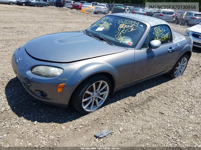 2007 Mazda Mx-5 Grand Touring VIN: JM1NC26FX70130866 Lot: 45414489
