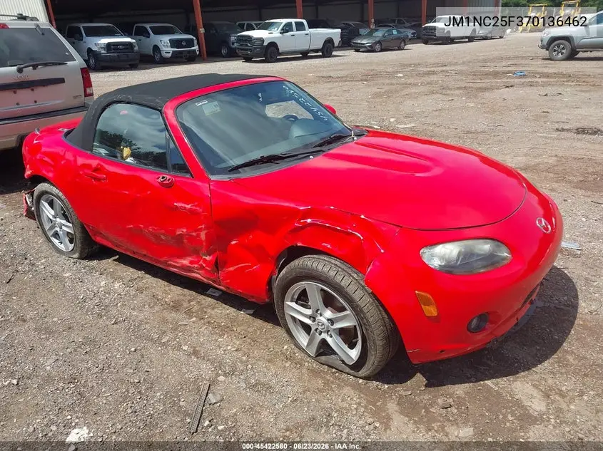 2007 Mazda Mx-5 Sport VIN: JM1NC25F370136462 Lot: 45422580