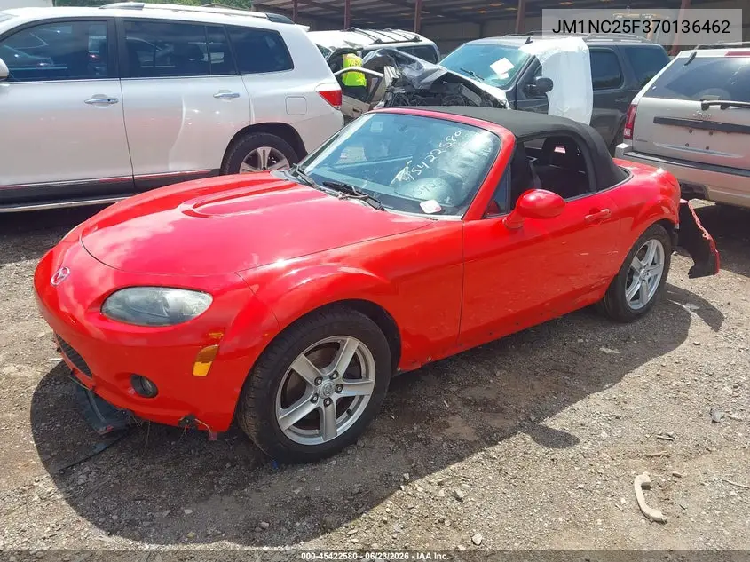 2007 Mazda Mx-5 Sport VIN: JM1NC25F370136462 Lot: 45422580