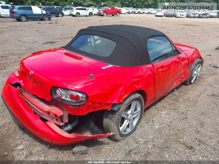2007 Mazda Mx-5 Sport VIN: JM1NC25F370136462 Lot: 45422580