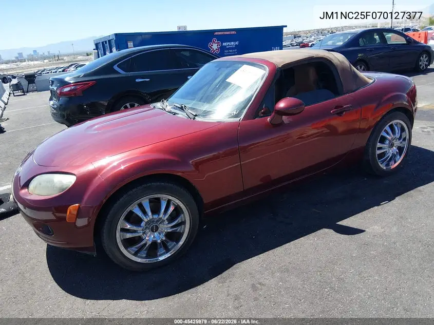 2007 Mazda Mx-5 Grand Touring VIN: JM1NC25F070127377 Lot: 45425979