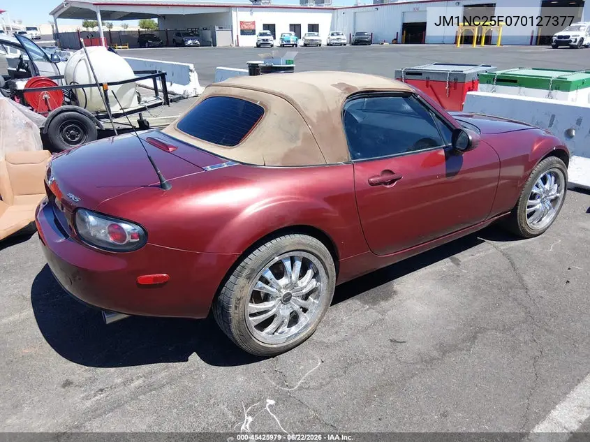 2007 Mazda Mx-5 Grand Touring VIN: JM1NC25F070127377 Lot: 45425979