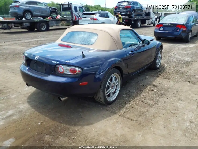 2007 Mazda Mx-5 Grand Touring VIN: JM1NC25F170133771 Lot: 45474868