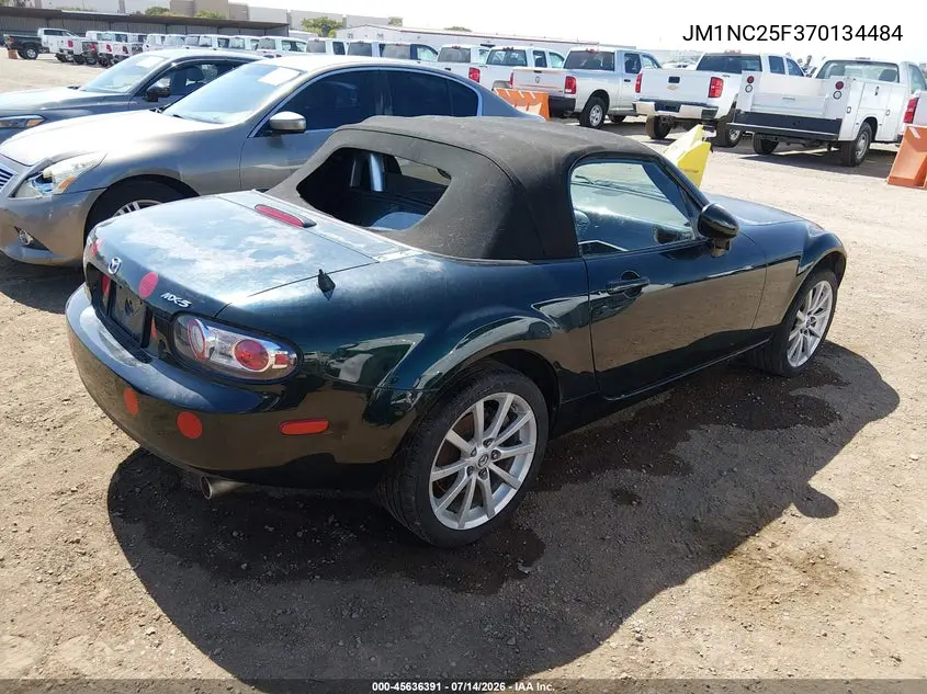 2007 Mazda Mx-5 Touring VIN: JM1NC25F370134484 Lot: 45636391