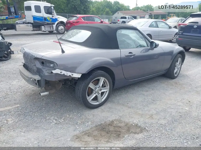 2008 Mazda Mx-5 Sport VIN: JM1NC25F680149112 Lot: 45289571