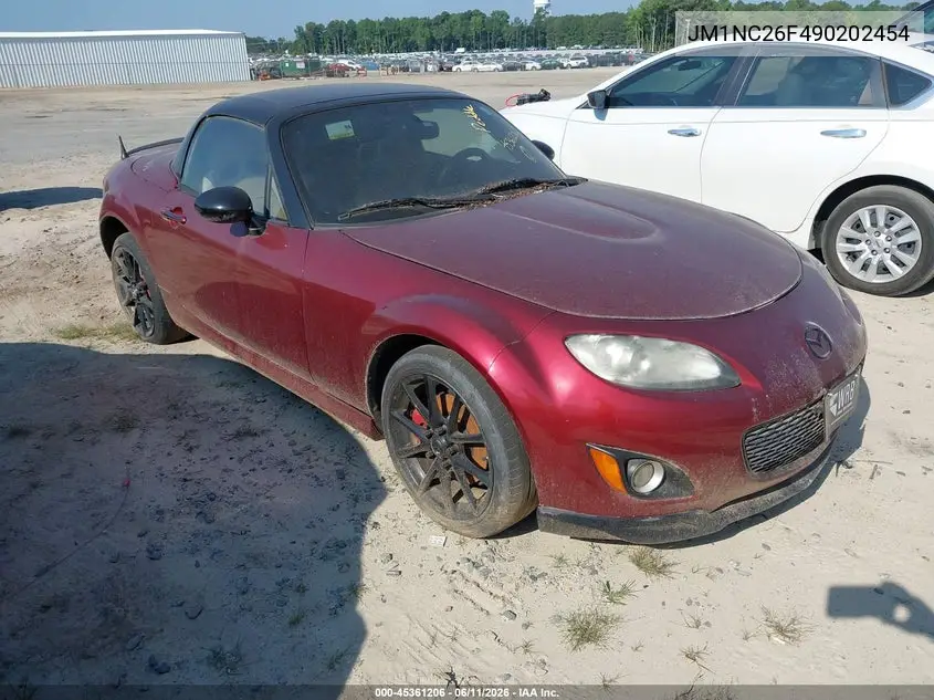 2009 Mazda Mx-5 Miata Grand Touring VIN: JM1NC26F490202454 Lot: 45361206