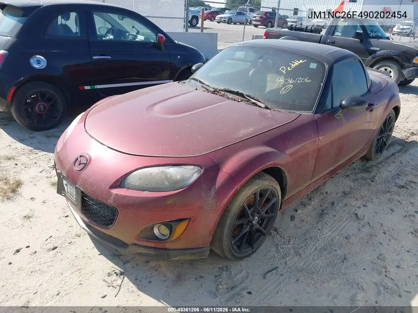 2009 Mazda Mx-5 Miata Grand Touring VIN: JM1NC26F490202454 Lot: 45361206