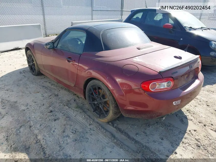 2009 Mazda Mx-5 Miata Grand Touring VIN: JM1NC26F490202454 Lot: 45361206