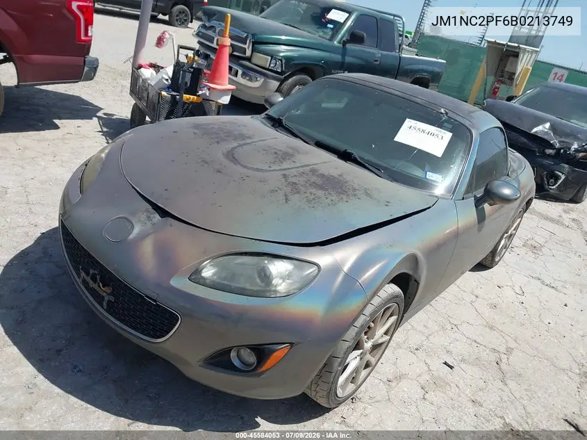 2011 Mazda Mx-5 Miata Grand Touring VIN: JM1NC2PF6B0213749 Lot: 45584053
