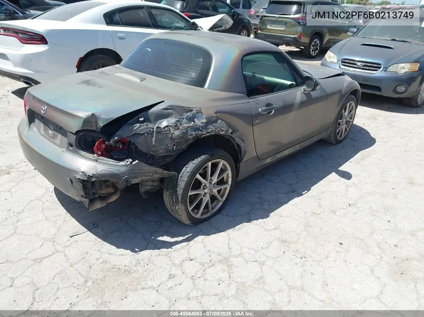 2011 Mazda Mx-5 Miata Grand Touring VIN: JM1NC2PF6B0213749 Lot: 45584053