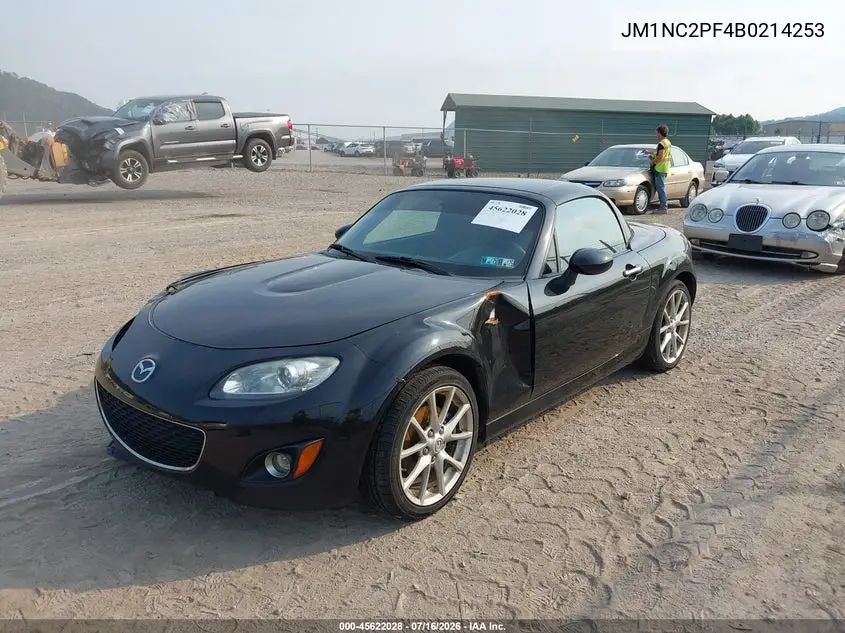 2011 Mazda Mx-5 Miata Grand Touring VIN: JM1NC2PF4B0214253 Lot: 45622028