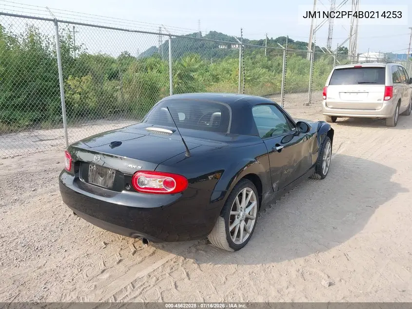 2011 Mazda Mx-5 Miata Grand Touring VIN: JM1NC2PF4B0214253 Lot: 45622028