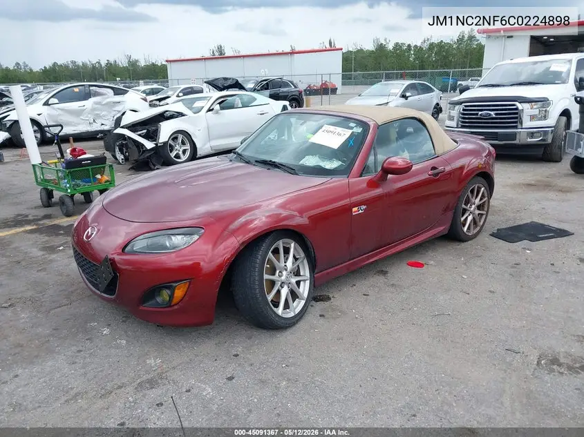 2012 Mazda Mx-5 Miata Grand Touring VIN: JM1NC2NF6C0224898 Lot: 45091367