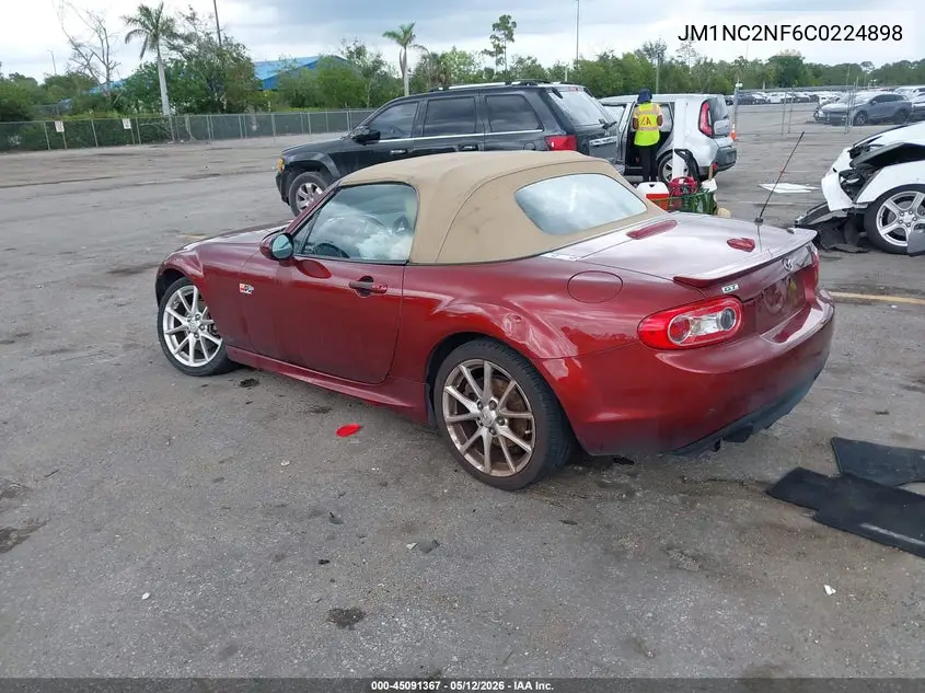 2012 Mazda Mx-5 Miata Grand Touring VIN: JM1NC2NF6C0224898 Lot: 45091367