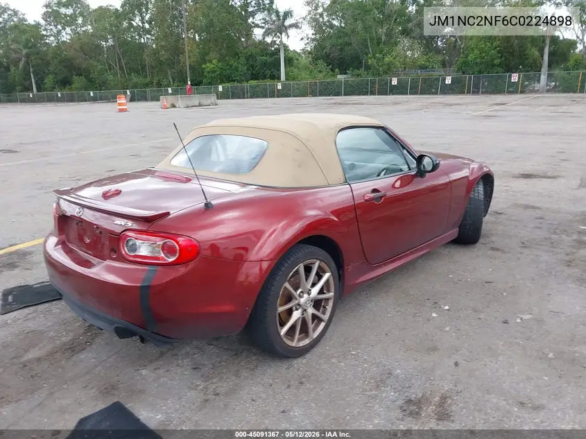 2012 Mazda Mx-5 Miata Grand Touring VIN: JM1NC2NF6C0224898 Lot: 45091367